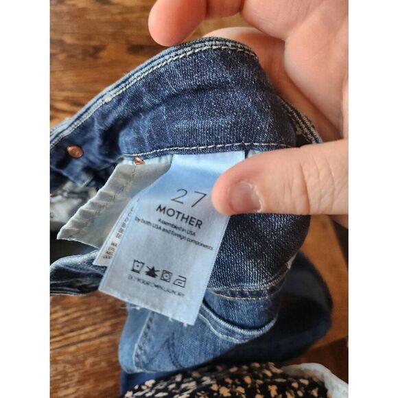 Mother Denim the looker here kitty kitty jeans sz 27 - Picture 5 of 6